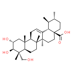 ChemSpider 2D Image | Asiatic acid | C30H48O5