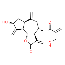 ChemSpider 2D Image | Cynaropicrin | C19H22O6