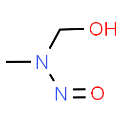 ChemSpider 2D Image | [Methyl(nitroso)amino]methanol | C2H6N2O2