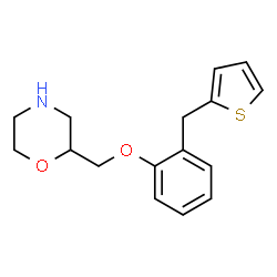 ChemSpider 2D Image | Teniloxazine | C16H19NO2S