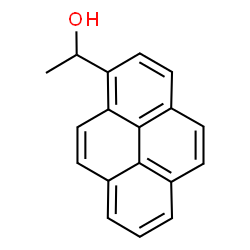 ChemSpider 2D Image | 1-(1-Pyrenyl)ethanol | C18H14O