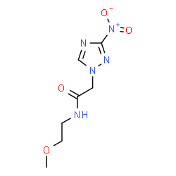 ChemSpider 2D Image | Sanazole | C7H11N5O4