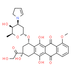 ChemSpider 2D Image | 2P-DOX | C31H33NO11