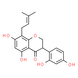 ChemSpider 2D Image | kievitone | C20H20O6