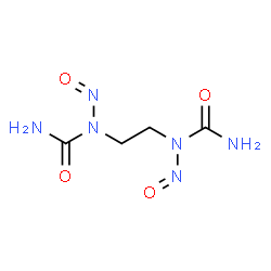 ChemSpider 2D Image | 1,1'-(1,2-Ethanediyl)bis(1-nitrosourea) | C4H8N6O4