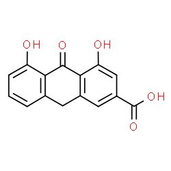ChemSpider 2D Image | Rheinanthrone | C15H10O5