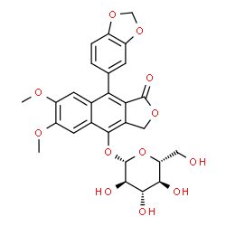 ChemSpider 2D Image | Cleistanthin B | C27H26O12