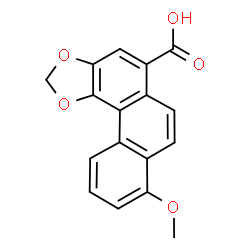 ChemSpider 2D Image | aristolic acid | C17H12O5