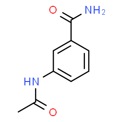 ChemSpider 2D Image | 3-Acetamidobenzamide | C9H10N2O2
