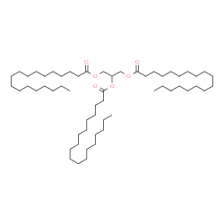 ChemSpider 2D Image | Tristealin | C57H110O6