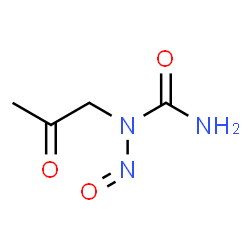 ChemSpider 2D Image | Acetylmethylnitrosourea | C4H7N3O3