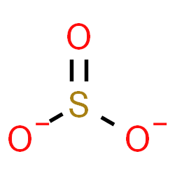 ChemSpider 2D Image | Sulfite dianion | O3S