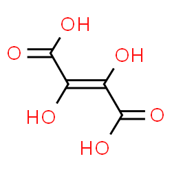 ChemSpider 2D Image | Dihydroxyfumaric acid | C4H4O6