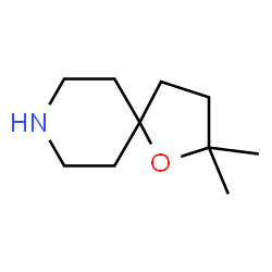 ChemSpider 2D Image | 2,2-Dimethyl-1-oxa-8-azaspiro[4.5]decan | C10H19NO