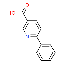 ChemSpider 2D Image | 6-Phenylnicotinic acid | C12H9NO2