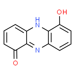 ChemSpider 2D Image | 6-Hydroxy-1(5H)-phenazinone | C12H8N2O2