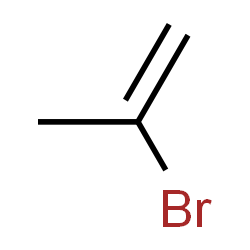 ChemSpider 2D Image | 2-Bromopropene | C3H5Br