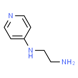 ChemSpider 2D Image | N-(4-Pyridinyl)-1,2-ethanediamine | C7H11N3