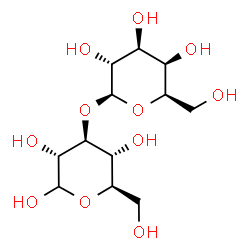 ChemSpider 2D Image | 3-O-beta-D-Galactopyranosyl-D-glucopyranose | C12H22O11