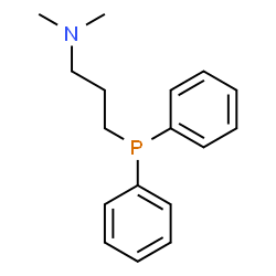 ChemSpider 2D Image | 3-(Diphenylphosphino)-N,N-dimethyl-1-propanamine | C17H22NP