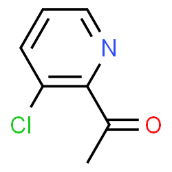 ChemSpider 2D Image | 2-Acetyl-3-chloropyridine | C7H6ClNO