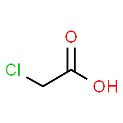 ChemSpider 2D Image | Chloroacetic acid | C2H3ClO2