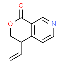 ChemSpider 2D Image | 4-Vinyl-3,4-dihydro-1H-pyrano[3,4-c]pyridin-1-one | C10H9NO2