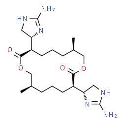 ChemSpider 2D Image | Chaksine | C22H38N6O4
