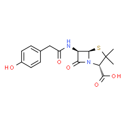 ChemSpider 2D Image | penicillin X | C16H18N2O5S