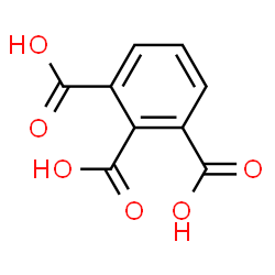 ChemSpider 2D Image | HEMIMELLITIC ACID | C9H6O6