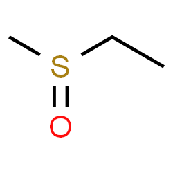 ChemSpider 2D Image | (Methylsulfinyl)ethane | C3H8OS