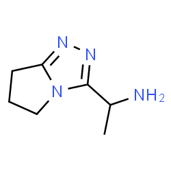 ChemSpider 2D Image | 1-(6,7-Dihydro-5H-pyrrolo[2,1-c][1,2,4]triazol-3-yl)ethanamine | C7H12N4