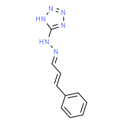 ChemSpider 2D Image | 5-{(2E)-2-[(2E)-3-Phenyl-2-propen-1-ylidene]hydrazino}-1H-tetrazole | C10H10N6
