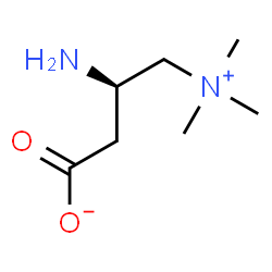 ChemSpider 2D Image | (3R)-3-Amino-4-(trimethylammonio)butanoate | C7H16N2O2