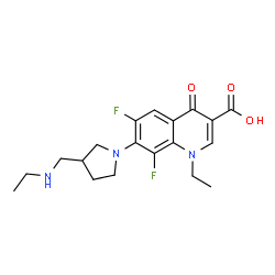 ChemSpider 2D Image | MERAFLOXACIN | C19H23F2N3O3