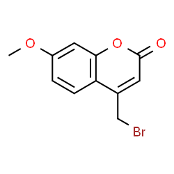 ChemSpider 2D Image | 4-Bromomethyl-7-Methoxycoumarin | C11H9BrO3