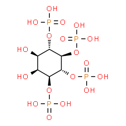 ChemSpider 2D Image | Ins(3,4,5,6)P4 | C6H16O18P4