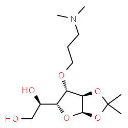ChemSpider 2D Image | Amiprilose | C14H27NO6