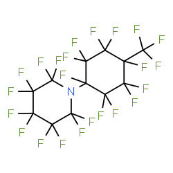 ChemSpider 2D Image | perfluoro-N-(4-methylcyclohexyl)piperidine | C12F23N