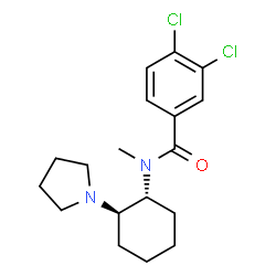 ChemSpider 2D Image | U-54494A | C18H24Cl2N2O