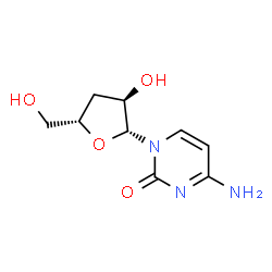 ChemSpider 2D Image | 3'-Deoxycytidine | C9H13N3O4
