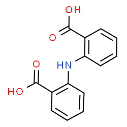 ChemSpider 2D Image | Benzoic acid, 2,2'-iminobis- | C14H11NO4