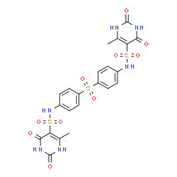 ChemSpider 2D Image | Diucifon | C22H20N6O10S3