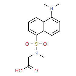 ChemSpider 2D Image | dansylsarcosine | C15H18N2O4S