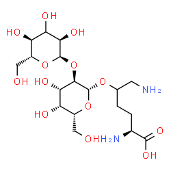 ChemSpider 2D Image | Glucosylgalactosyl hydroxylysine | C18H34N2O13