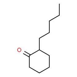 ChemSpider 2D Image | 2-Pentylcyclohexanone | C11H20O