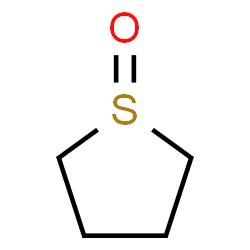 ChemSpider 2D Image | Tetramethylene Sulfoxide | C4H8OS