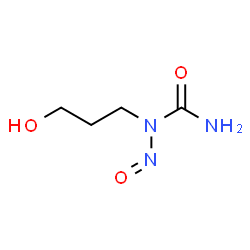 ChemSpider 2D Image | 1-(3-Hydroxypropyl)-1-nitrosourea | C4H9N3O3