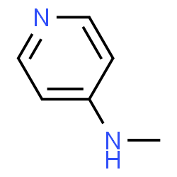 ChemSpider 2D Image | 4-(Methylamino)pyridine | C6H8N2