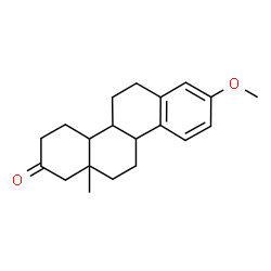 ChemSpider 2D Image | 8-Methoxy-12a-methyl-3,4,4a,4b,5,6,10b,11,12,12a-decahydro-2(1H)-chrysenone | C20H26O2